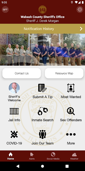 Wabash County Sheriff's Office Screenshot 0