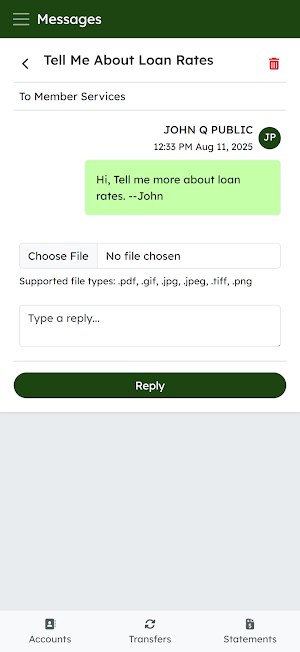 Public Service CU Screenshot 2