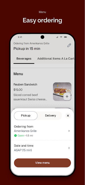 Amerikanos Grille Screenshot 2