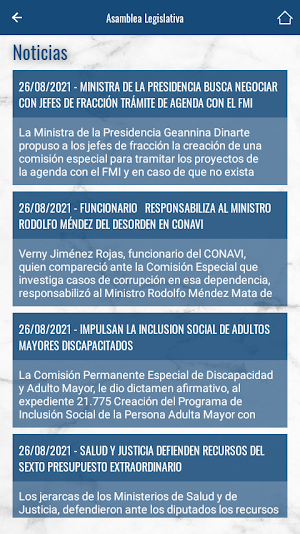 Asamblea Legislativa Screenshot 2