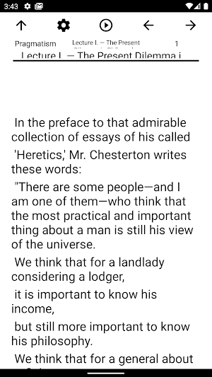 Book, Pragmatism Screenshot 1