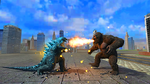 Kaiju vs Gorilla Rampage Game Screenshot 2