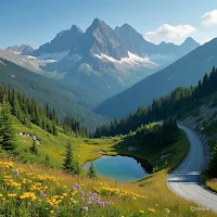 Wild Mountain Wallpaper