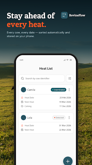 BovineFlow - Cattle Heat Cycle Screenshot 0