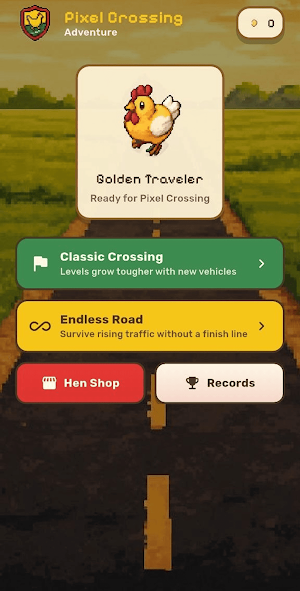 Pixel Crossing Adventure Screenshot 0