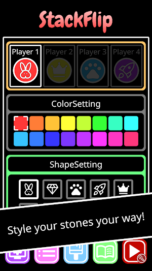 StackFlip:Tactical Tic-Tac-Toe Screenshot 1