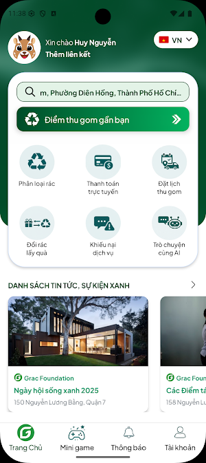 Grac - Phân loại rác Screenshot 0