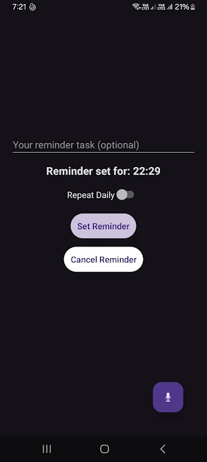 AI Analog Clock: Set Alarm Screenshot 0