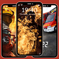 Firefighter Wallpaper 4K