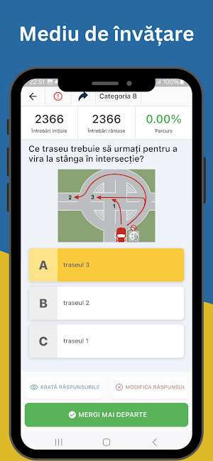 Din prima: Chestionare auto Screenshot 1