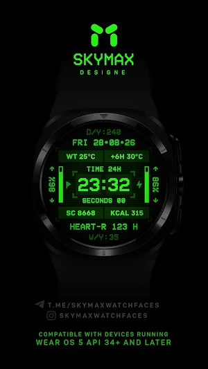 NukaBot 1000 Watch Face Screenshot 0