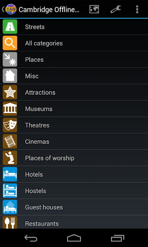 Cambridge Offline City Map Screenshot 1