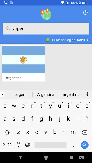 InfoPaises Screenshot 3