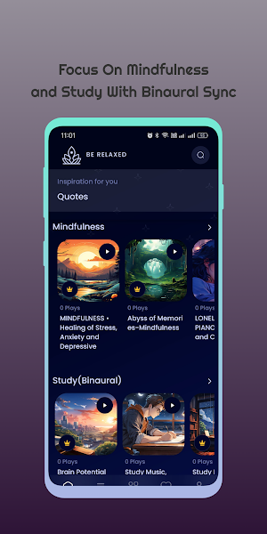 Meditate & Sleep :UnstressApp Screenshot 2
