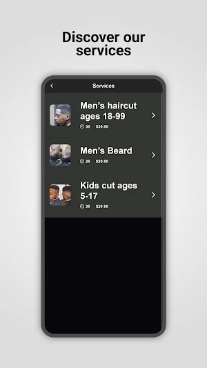 King of Fades Barbershop Screenshot 1