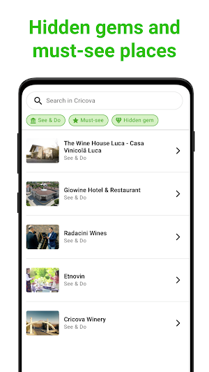 Cricova Tour Guide:SmartGuide Screenshot 1