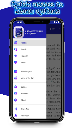 Holy Bible NKJV - NKJV Bible Screenshot 1