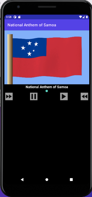 National Anthem of Samoa Screenshot 1