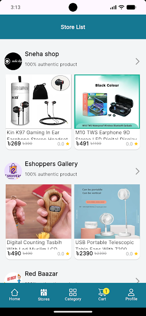 Shob: Online Shopping App Screenshot 1