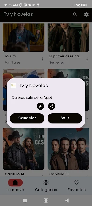 Tv y Novelas Screenshot 3