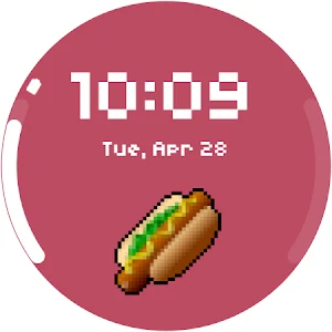 Minimal Pixel Foodie Face Screenshot 1