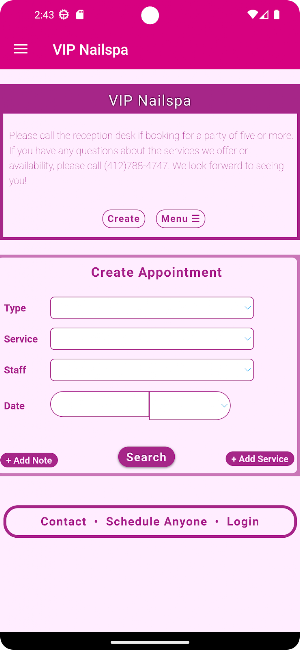 VIP Nailspa Screenshot 3