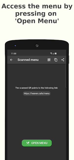 Menu QR Restaurant Screenshot 2
