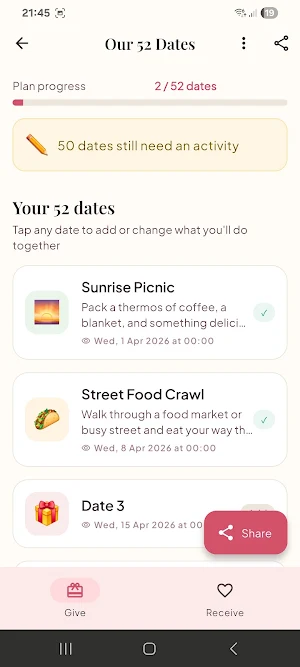 52Dates Screenshot 3