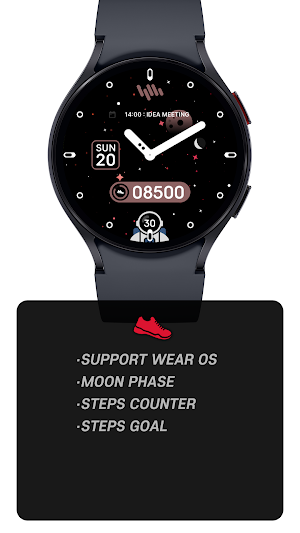 SamWatch Space Analog Screenshot 1