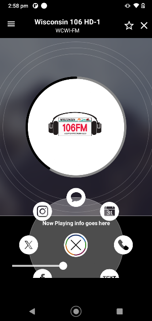Wisconsin 106 Radio App Screenshot 2