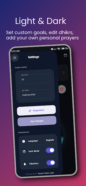 Tasbih Counter – Dhikr & Zikr Screenshot 2