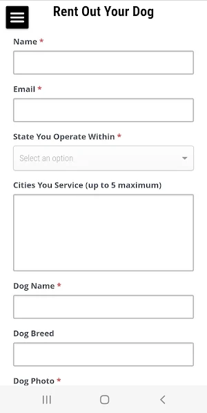 Rent Dog Now - Dog Rentals Screenshot 2