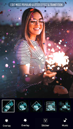 Glitch Video Effects - VHS Video Editor & Filters Screenshot 1