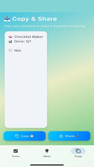 Checklist Maker Screenshot 2