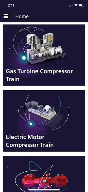 Rotating Equipment Selector Screenshot 0