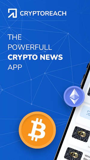 CryptoReach - Crypto News App Screenshot 0