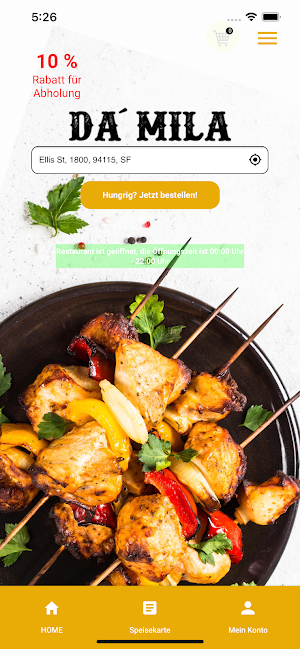 Da'Mila Restaurant Screenshot 0