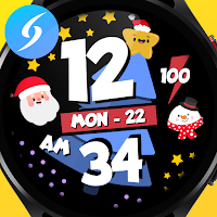SH012 Watch Face, WearOS watch