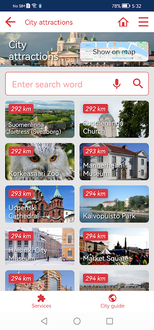 Helsinki City Guide Screenshot 3