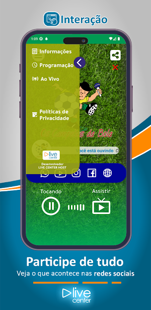 Rádio Os Campeões da Bola Screenshot 1
