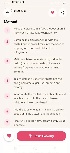 Cake & Dessert Recipes Offline Screenshot 3