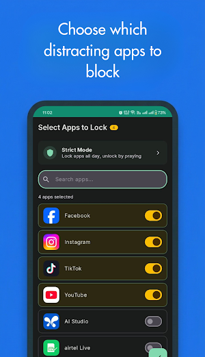 Prayer Time App Blocker Screenshot 1