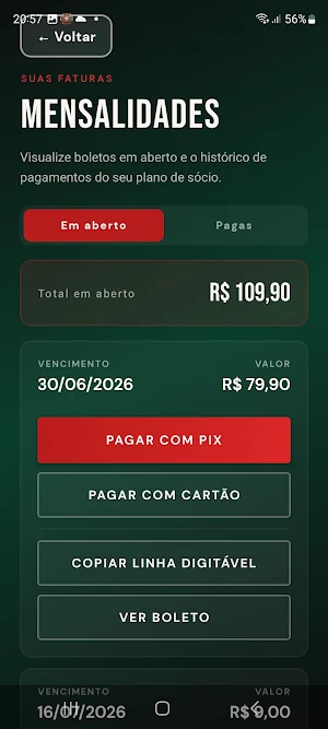 Socio Torcedor Touro do Sertao Screenshot 3