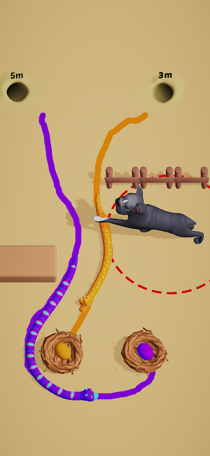Snake Rush Screenshot 1