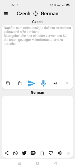 Czech To German Translator Screenshot 0