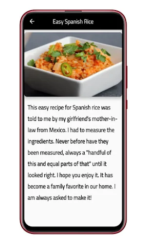 Mexican Rice Screenshot 2