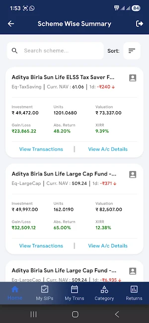Rose Bank Wealth Screenshot 2