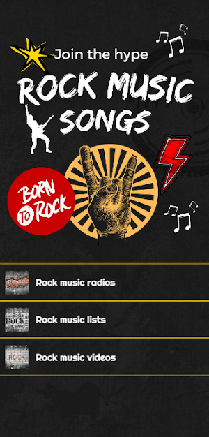 Rock music songs Screenshot 0