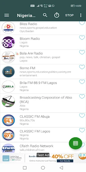 Nigeria Radio Online Screenshot 2