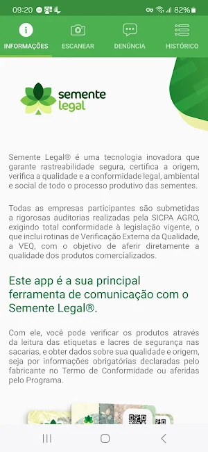 Semente Legal Screenshot 0